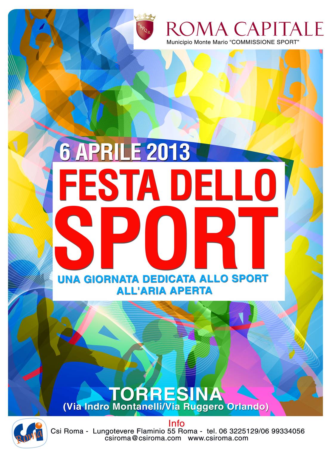 6 aprile Festa dello Sport a Torresina