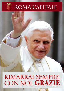 Roma saluta Papa Benedetto XVI