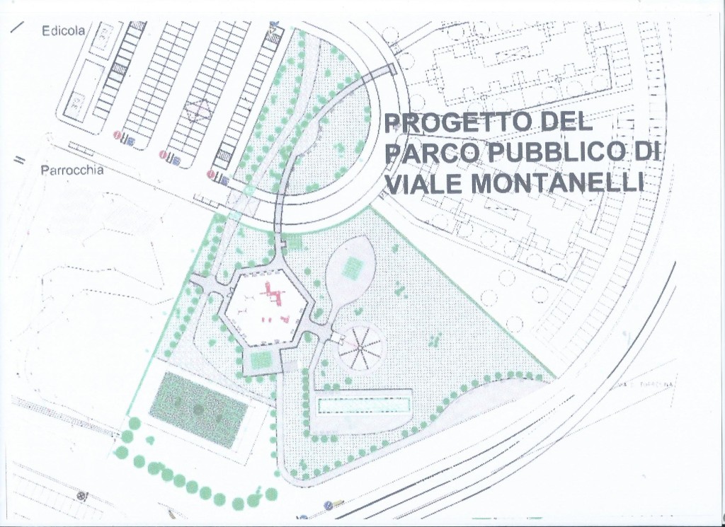 Progetto arch. Benni 2008 Parco Giochi Torresina