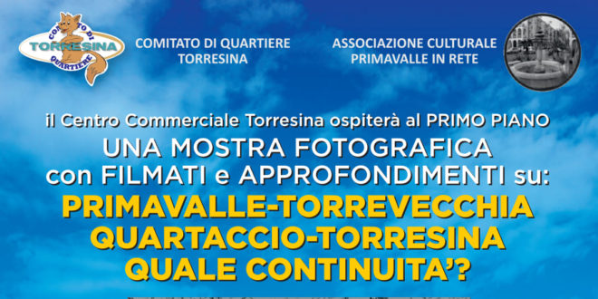 Mostra Fotografica Primavalle Torrevecchia Quartaccio Torresina, quale continuità?